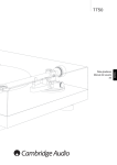 04. AP217641 CA TT50 Turntable User`s Manual