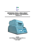 Manual de la impresora Fiscal VMAX200AE