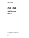 THS710A, THS720A, THS730A y THS720P TekScopet Manual del