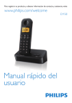 Manual de usuario Philips D1501B