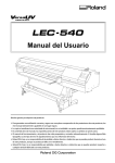 Manual del Usuario - Roland DG Mid Europe S.r.l.