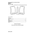 Sistema Inalámbrico de Altavoces Estéreo RF 900