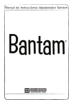 Manual Bantam