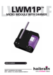 Marmitek LWM1P user manual