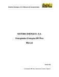 Manual del Energizador Enérgico BR Plus