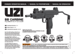 Uzi CO2 BB Submachine Gun