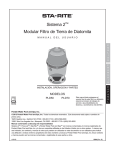 Sistema 2TM Modular Filtro de Tierra de Diatomita