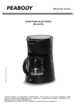 CAFETERA ELÉCTRICA PE-C4112