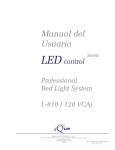 Manual del Usuario - QLM Quality Lighting de México SA de CV