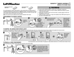 114A4109 Security+ Remote Controls 372LM & 373LM