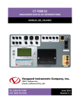 CT-7000 S3 - Vanguard Instruments Company, Inc.