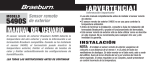 MANUAL DEL USUARIO &iexcl;ADVERTENCIA!
