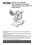 MANUAL DEL USUARIO Sierra Ingletadora