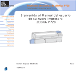 Bienvenido al Manual del usuario de su nueva impresora ZEBRA