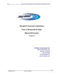 Manual del Usuario del Receptor V6 3-Esp July 2006
