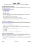Actualización de los mapas City Navigator en el dispositivo de Garmin