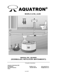 Aquatron 4x100/200 Manual de Instalación