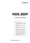 EGX-300, Manual del usuario