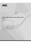 Manual de usuario del monitor LCD
