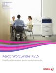 Impresora multifunción blanco y negro Xerox WorkCentre 4265