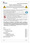 ATENCI&Oacute;N - ADVERTENCIAS GENERALES Para usar, manipular y