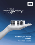 MobiShow para Apple&reg; iPhone&reg; Manual del usuario