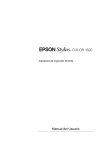 EPSON Stylus COLOR 1520, Manual del Usuario