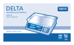 Manual del usuario - Balanza Delta