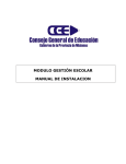 MANUAL DEL USUARIO - Consejo General de Educación