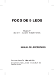 FOCO DE 9 LEDS