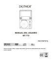 manual del usuario mt-770 dvd portátil