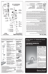 OWNERS MANUAL - American Standard ProSite