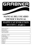 HAPPY CAT EVOLUTION MANUAL DEL USUARIO - happy