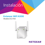 Instalaci&oacute;n del extensor WiFi