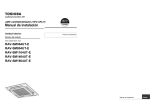 Manual de instalación - Homocrisis by Toshiba Calefacción & Aire