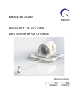 Manual del usuario Bobina 18ch T/R para rodilla para sistemas de