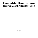 Manual del Usuario para Nokia 5130 XpressMusic