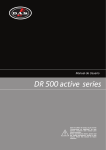 Manual usuario DR-500 Series