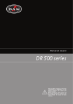 Manual usuario DR-500 Series - DAS Audio