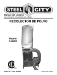 RECOLECTOR DE POLVO - Steel City Tool Works