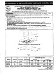 instrucciones de instalacion para plancha de cocinar a gas