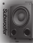 conexi&oacute;n del subwoofer