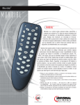 UEI-2490 Mundial Sp.FIN - Universal Electronics Remote Control