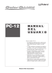 PC-12, Manual del usuario