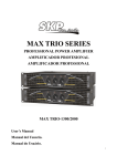 MAX TRIO SERIES