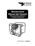 Motobombas Manual del Usuario