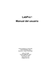 LabPro® Manual del usuario