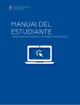 Manual del Usuario Horizons Estudiante Odontología - U