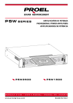 PSW SERIES - National Audio Systems
