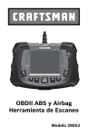 OBDII ABS y Airbag Herramienta de Escaneo